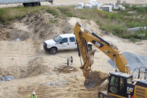Image of construction site demolition